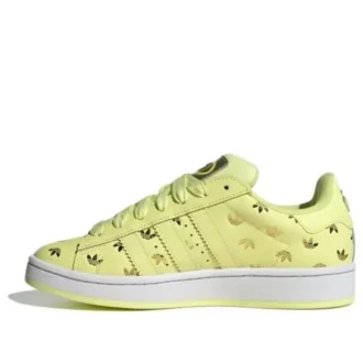 Adidas Campus 00S “Allover Debossed Trefoils – Pulse Yellow”
