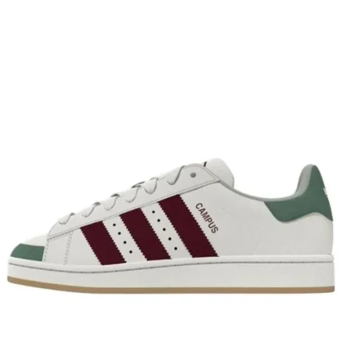 Adidas Campus 00S “Bianco/Borgogna/Verde”