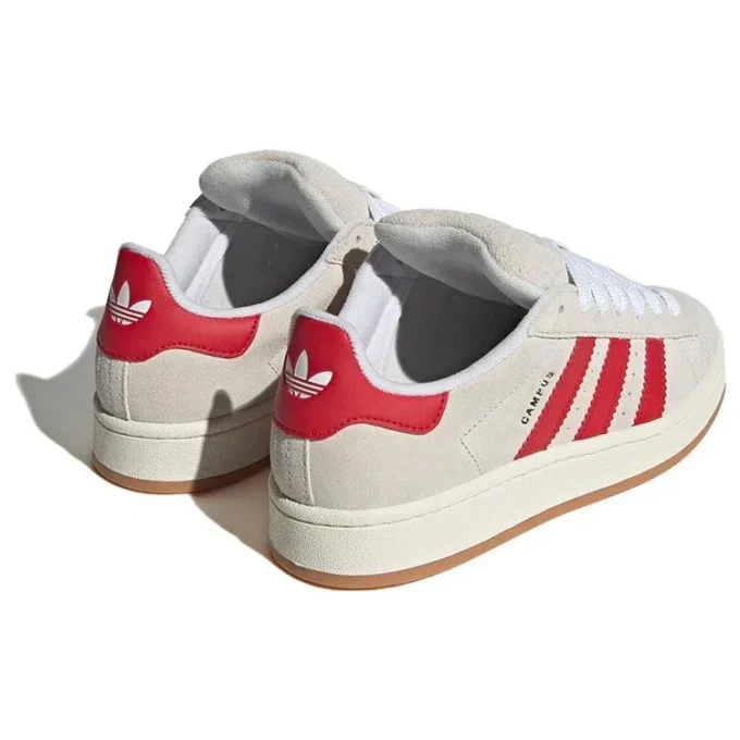 Adidas Campus 00S “Crystal White Scarlet”