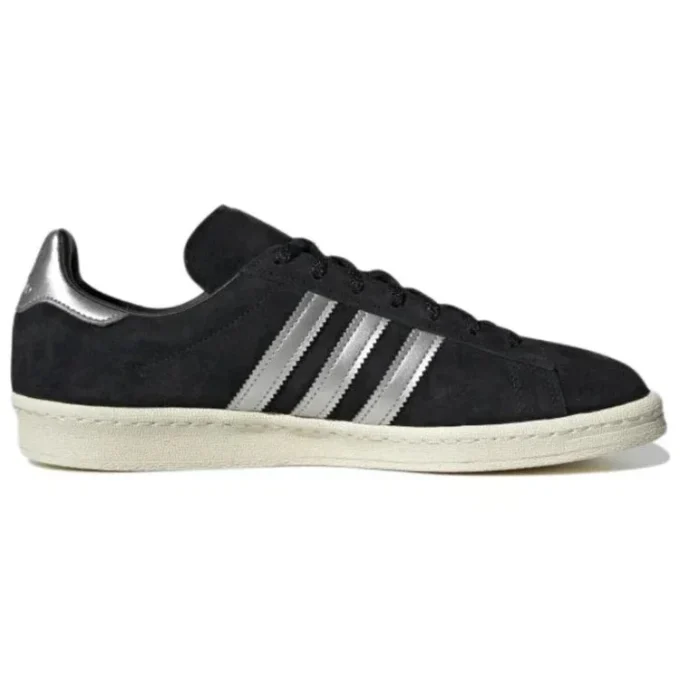 Adidas Campus “Black Metallic Silver”