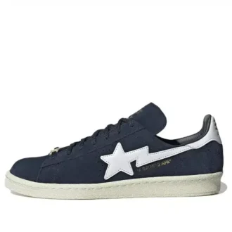 Adidas X a Bathing Ape Campus 80S “30Th Anniversary – Navy”