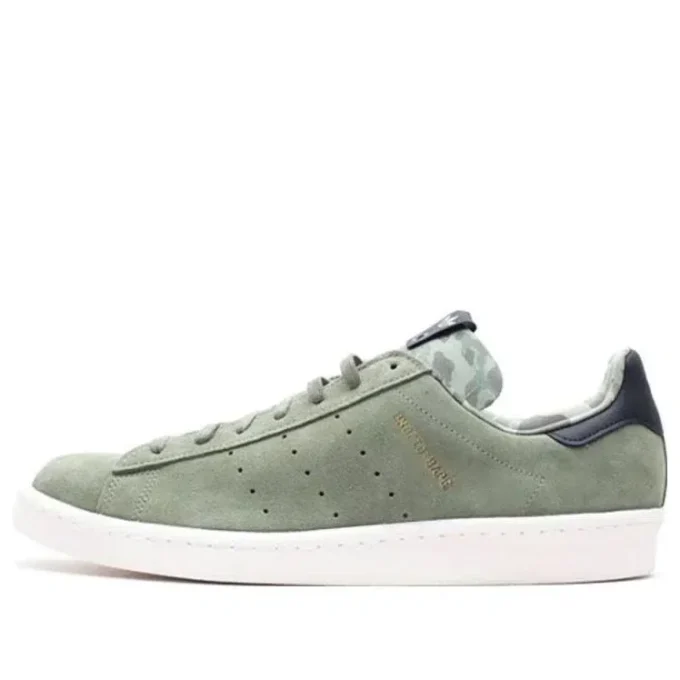 Adidas X a Bathing Ape X Undefeated Campus 80S “Olive”