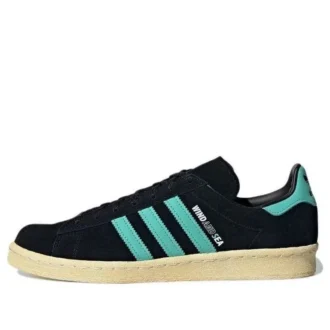 Adidas X Atmos X Wind and Sea Campus 80S “Black Blue”
