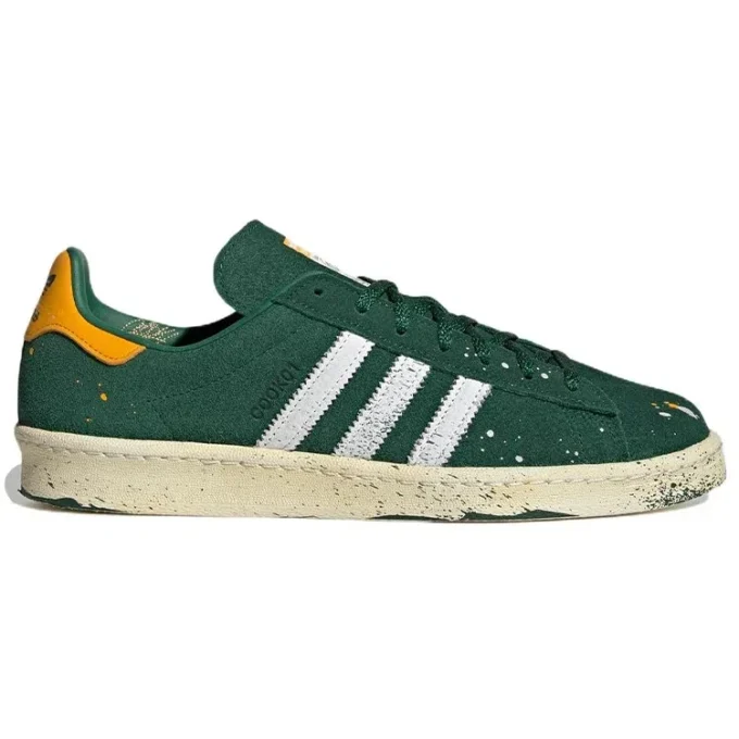 Adidas X Cook Campus 80 “Paint Splatter – Verde scuro”