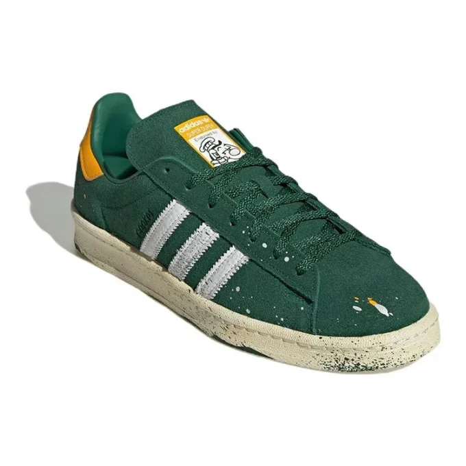 Adidas X Cook Campus 80 “Paint Splatter – Verde scuro”