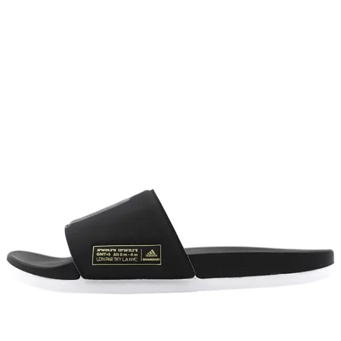 Adidasadilette Cf + Campus “Black Gold”