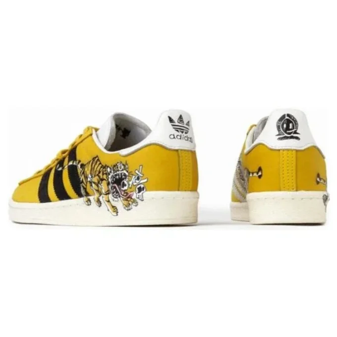 Scarpe Adidas X Kasina X Kim Jung Gi Campus “Hazy Yellow”